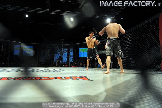 2012-04-21 Milano in the cage 2 - Mixed Martial Arts 0145 Andrea Rinaudo-Fabrizio Calio